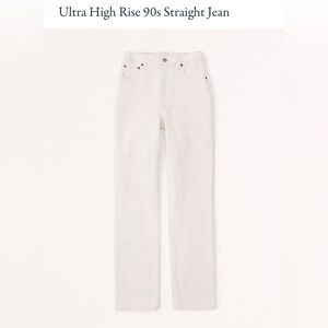 CREAM 90s STRAIGHT JEANS